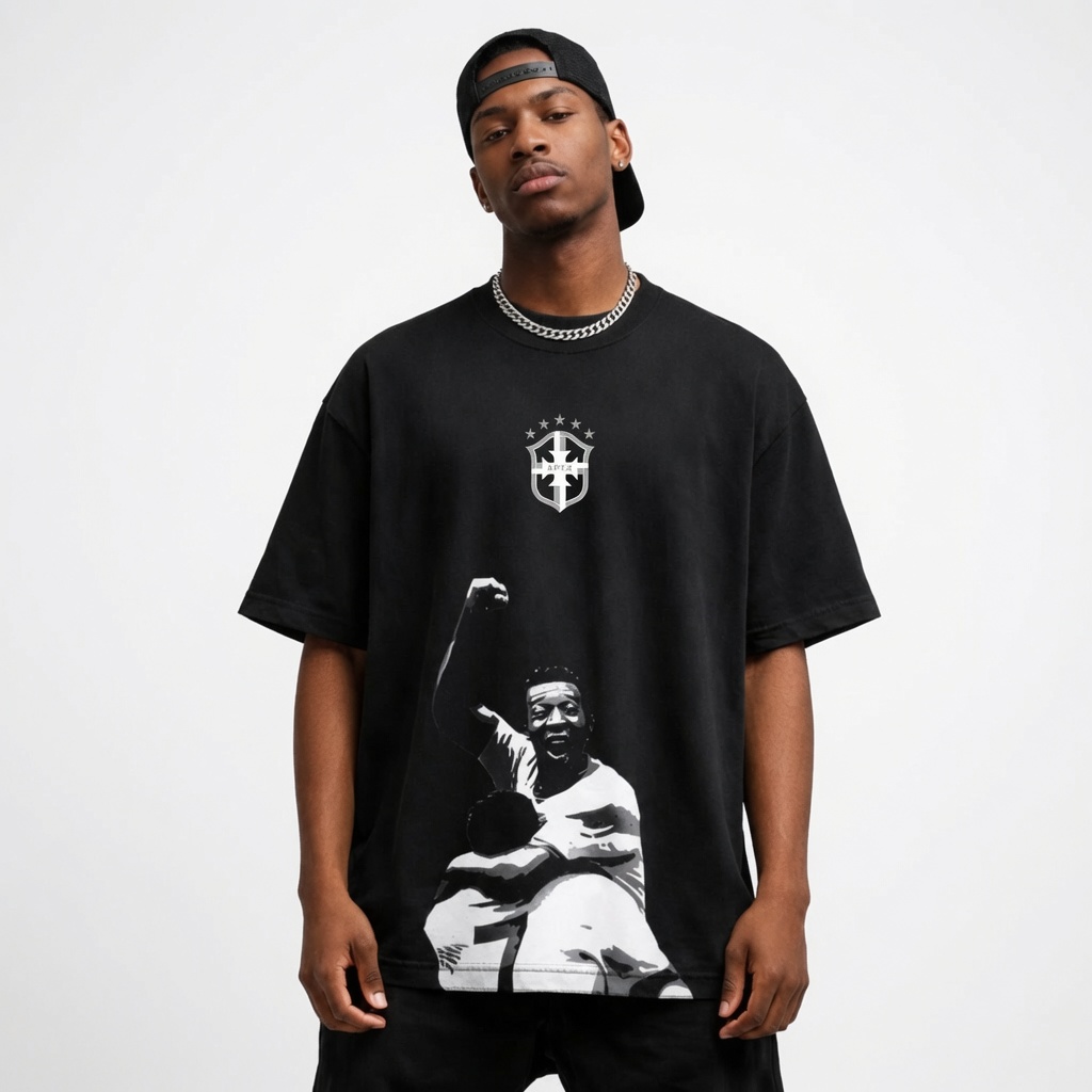 Oversized - Pelé costas